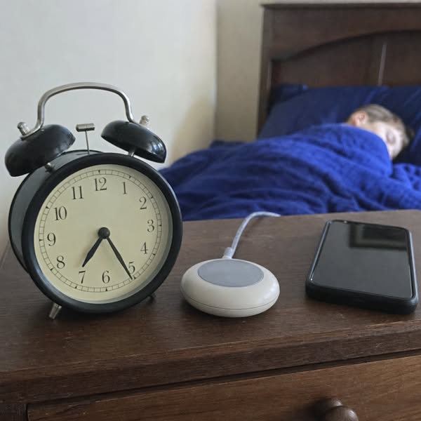 You've been his alarm clock long enough.