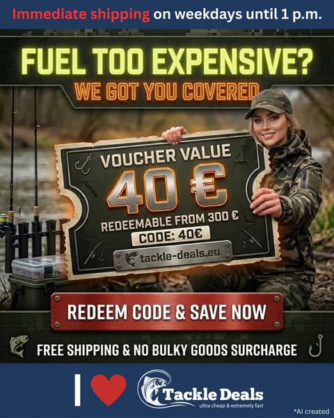 Tackle-Deals.eu - affordable fishing deals with fast delivery