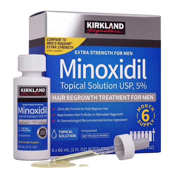 Kirkland Signature Minoxidil Lotion 5% for Men