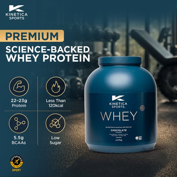 Kinetica Sports Whey Protein - Trusted By Elite Athletes