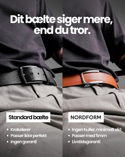 Mærk forskellen med det samme