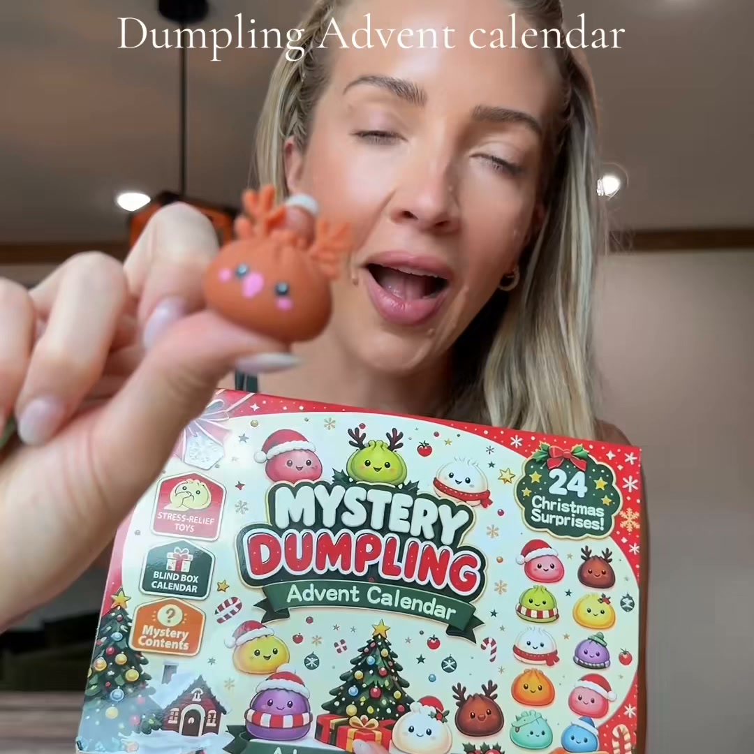 Countdown to Christmas with Cute Dumplings