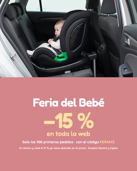 Feria del Bebé · −15 %
