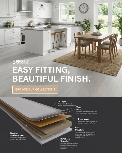 ProTek Vinyl Click Flooring