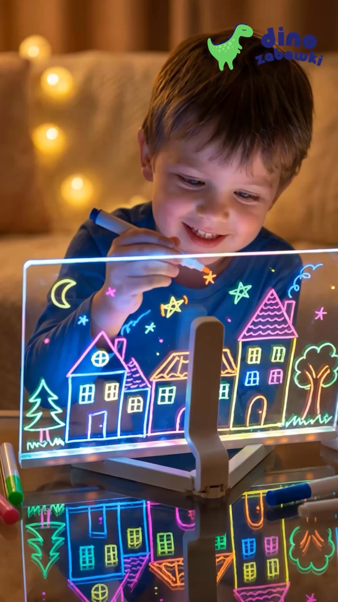 RYSUNKI, KTÓRE ŚWIECĄ JAK PRAWDZIWY NEON!