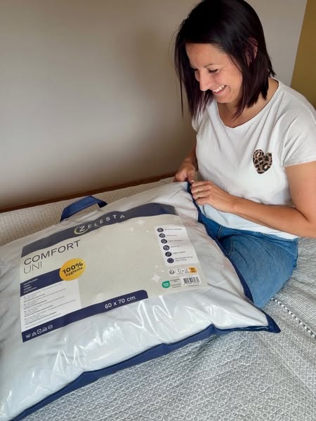 Oreiller Comfort – Lavable & Réglable