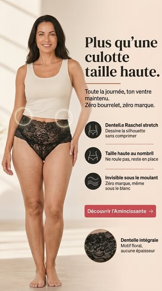 Lot de 3 Culottes Amincissantes