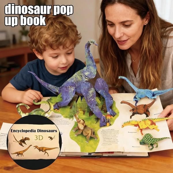 #1 dinosaurieboken för barn