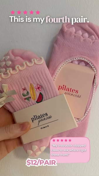 The Grippiest Pilates Socks 4 FREE pairs