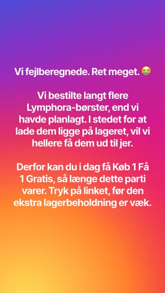 Ekstra lager skal væk
