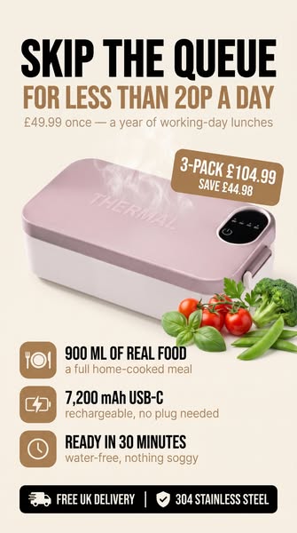 Hot Home-Cooked Lunch, Anywhere