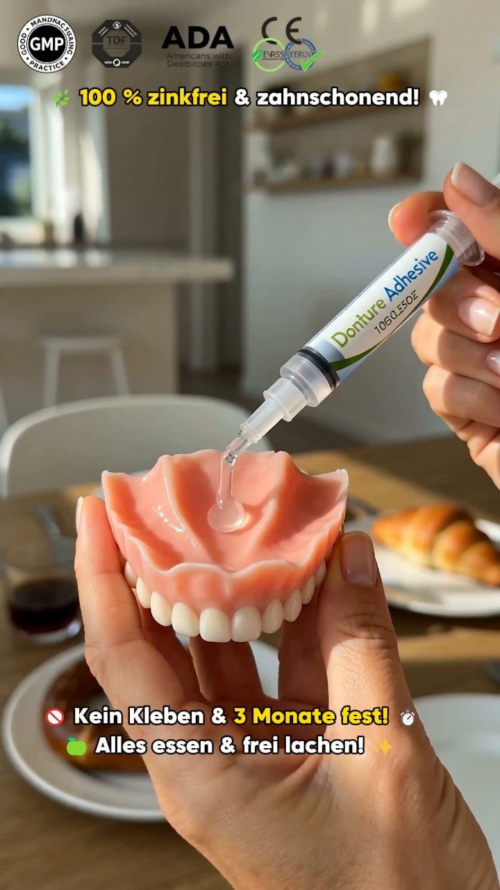 "Man merkt gar nicht mehr, dass man eine Prothese trägt – einfach wieder unbeschwert essen und lachen."