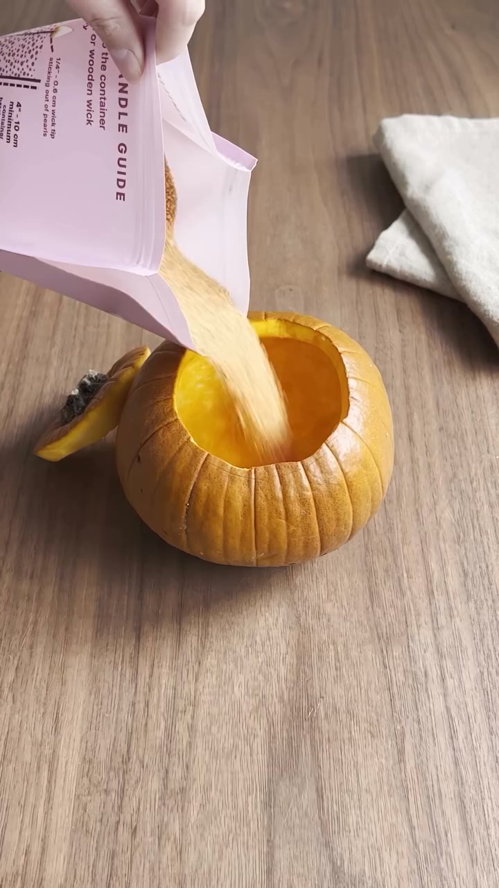 The Pumpkin Spice That Gets a Wick