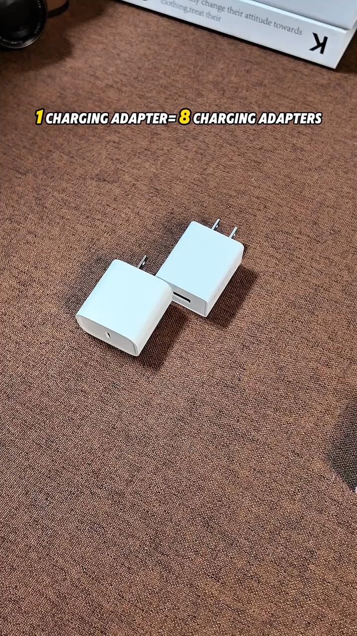 8-Port Smart USB-C & USB-A Fast Charging Hub for Phones & Tablets