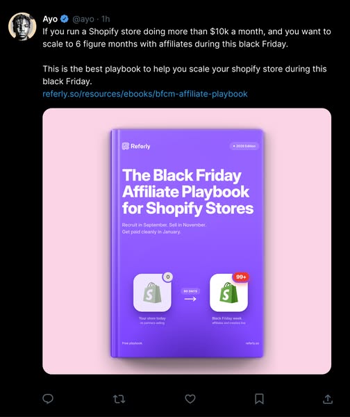 The Black Friday Affiliate Playbook for Shopify Stores