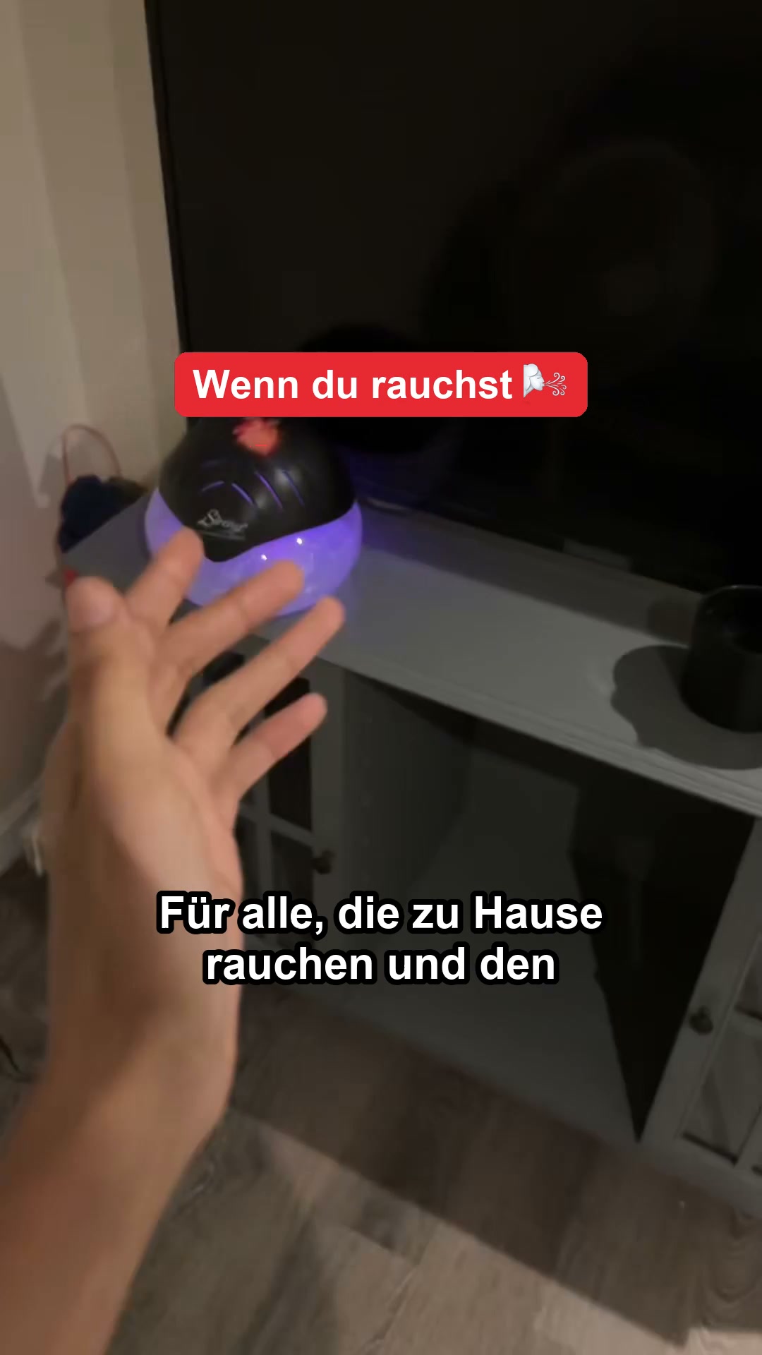 Du riechst den Gestank nicht