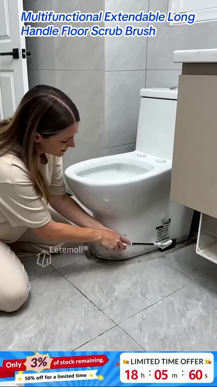 Extendable Crevice Gap Cleaning Brush