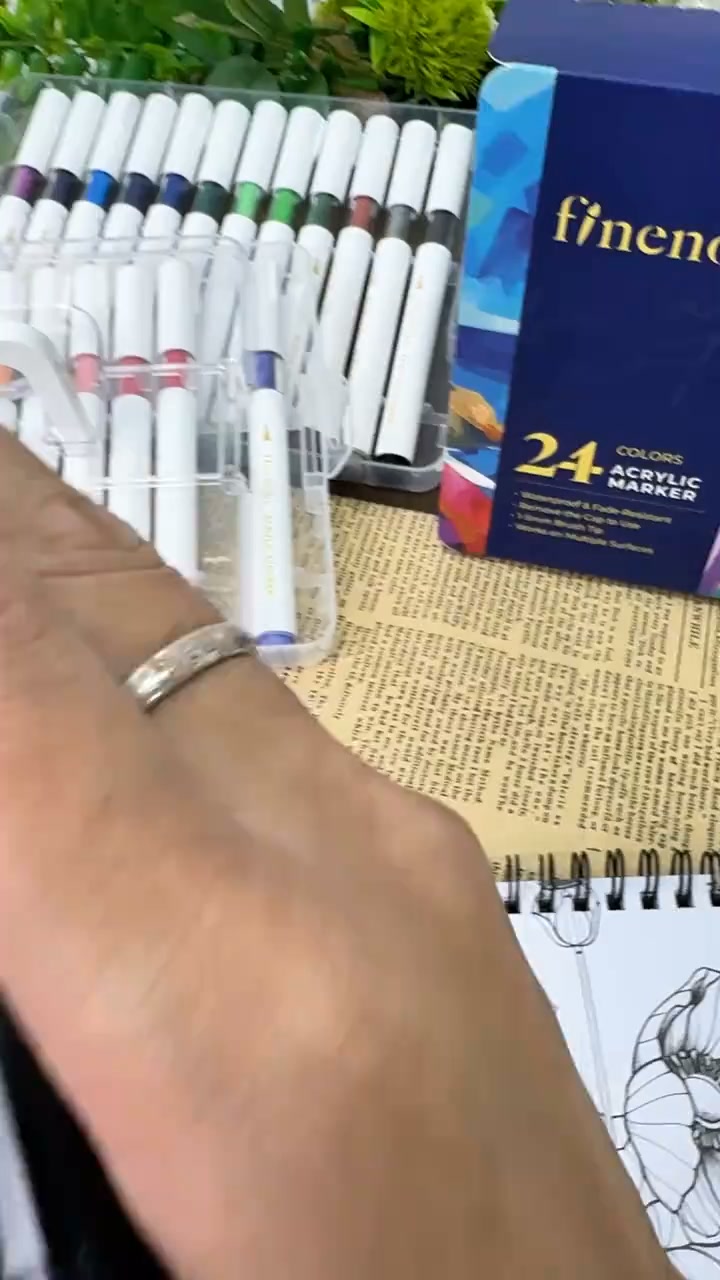 You know the feeling — you sit down to create, but your markers are dried out, missing caps, and you can't find the color you need?