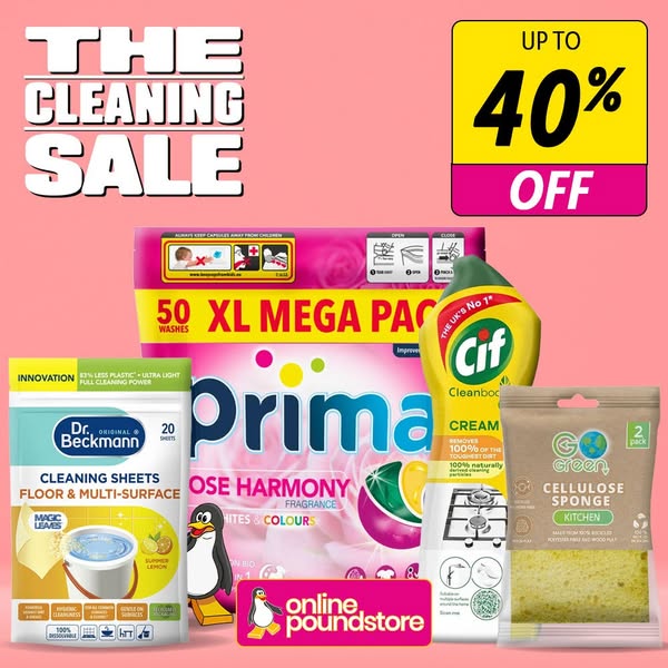 Cleaning Sale