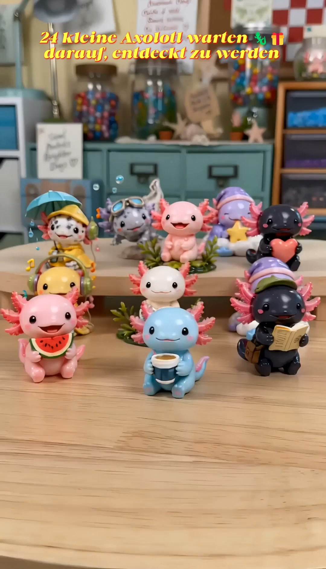 24 Tage voller Axolotl-Freude