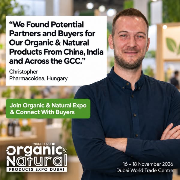 The #1 Natural Products Expo in the Middle East