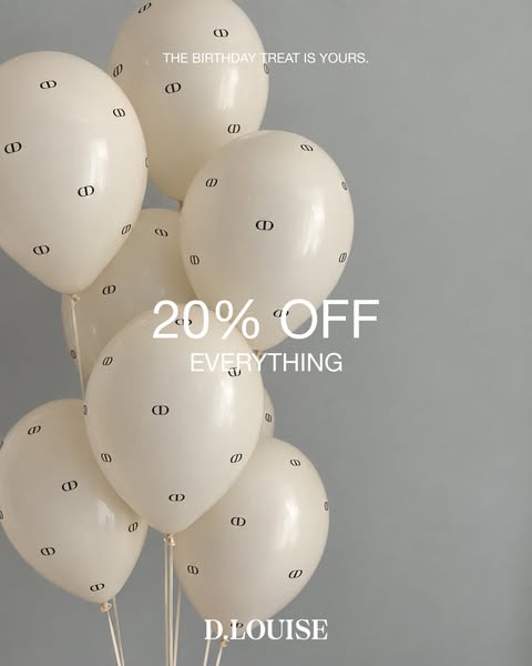 20% OFF SITEWIDE