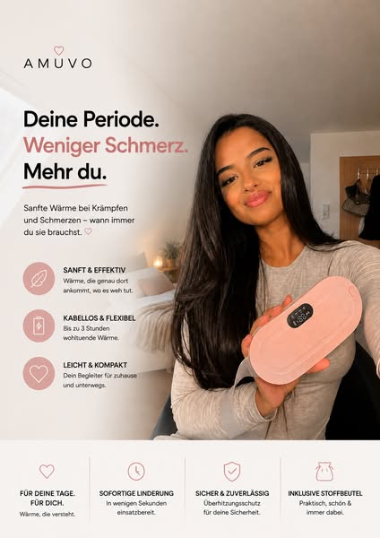 Periodenschmerzen? Mach’s dir leichter.