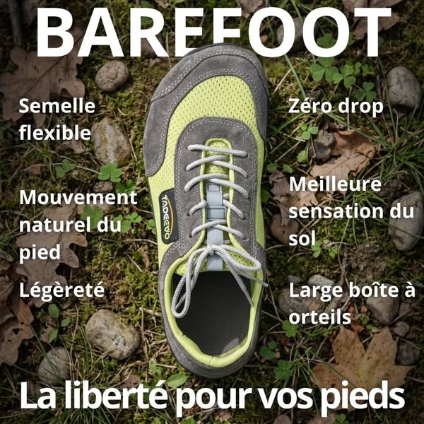 Vos pieds bougent. Vos chaussures aussi.