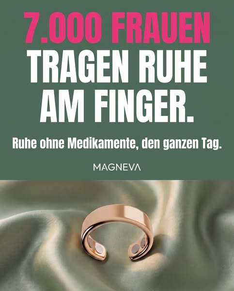 Ein ruhiger Anker am Finger