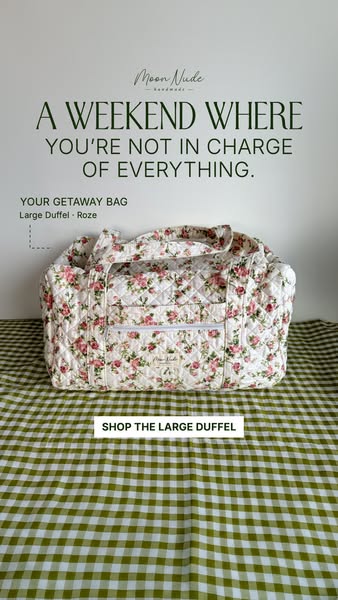 Your Bag for a Well-Deserved Getaway
