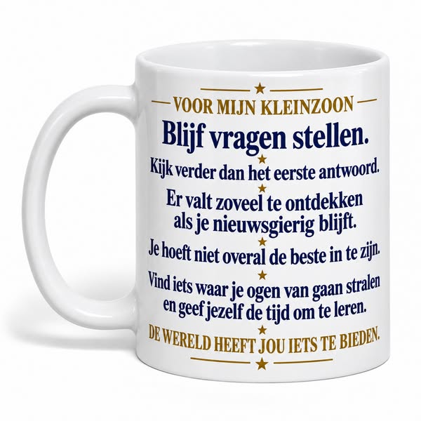 Blijf nieuwsgierig