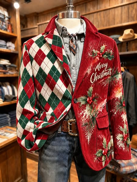 A Christmas Jacket That Actually Has Personality.