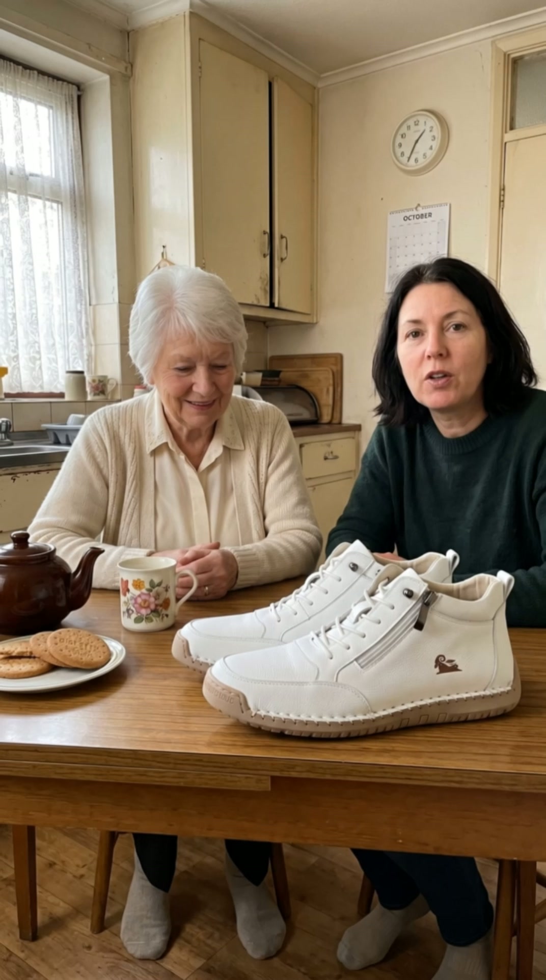 The shoes she'll actually wear