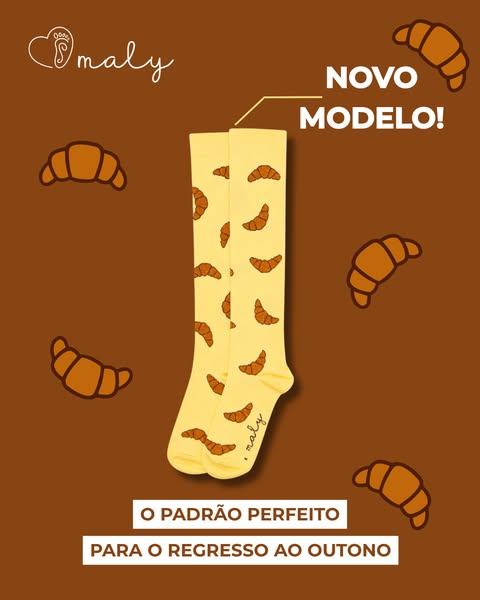 Meias de Compressão Divertidas