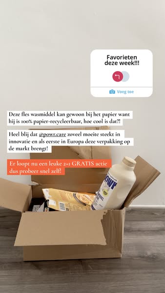 Zelfde routine. Andere fles.