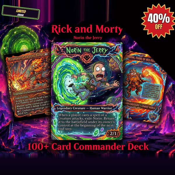 Norin the Wary — Rick and Morty EDH Deck