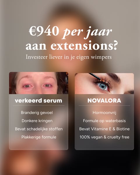 Zichtbaar langere wimpers in 28 dagen