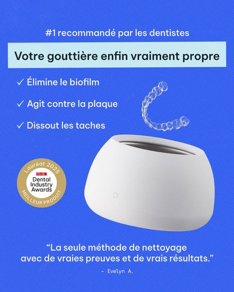 Recommandé par plus de 12,000 dentistes