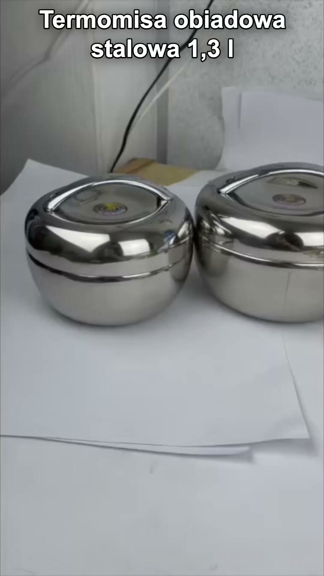 Termomisa obiadowa stalowa 1,3 l