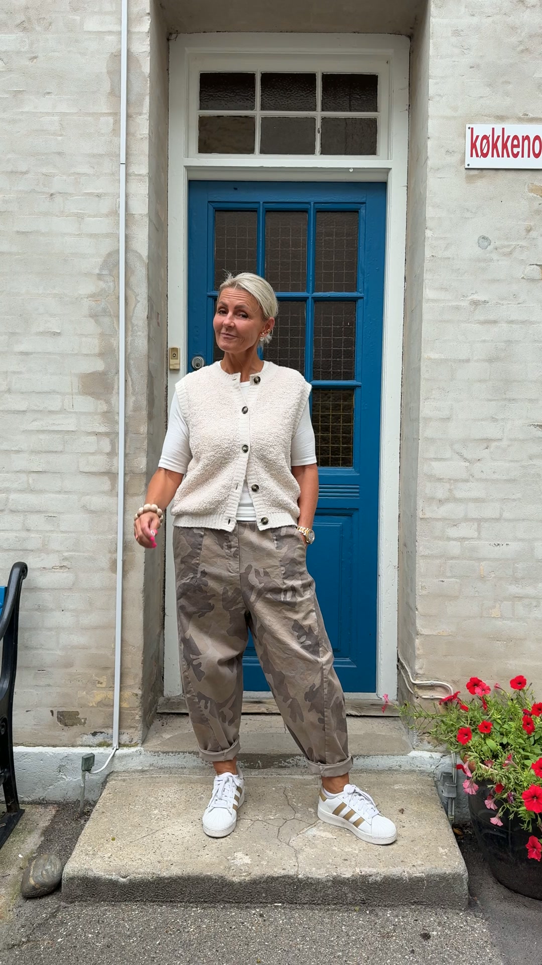 De her bukser giver looket lidt ekstra kant
