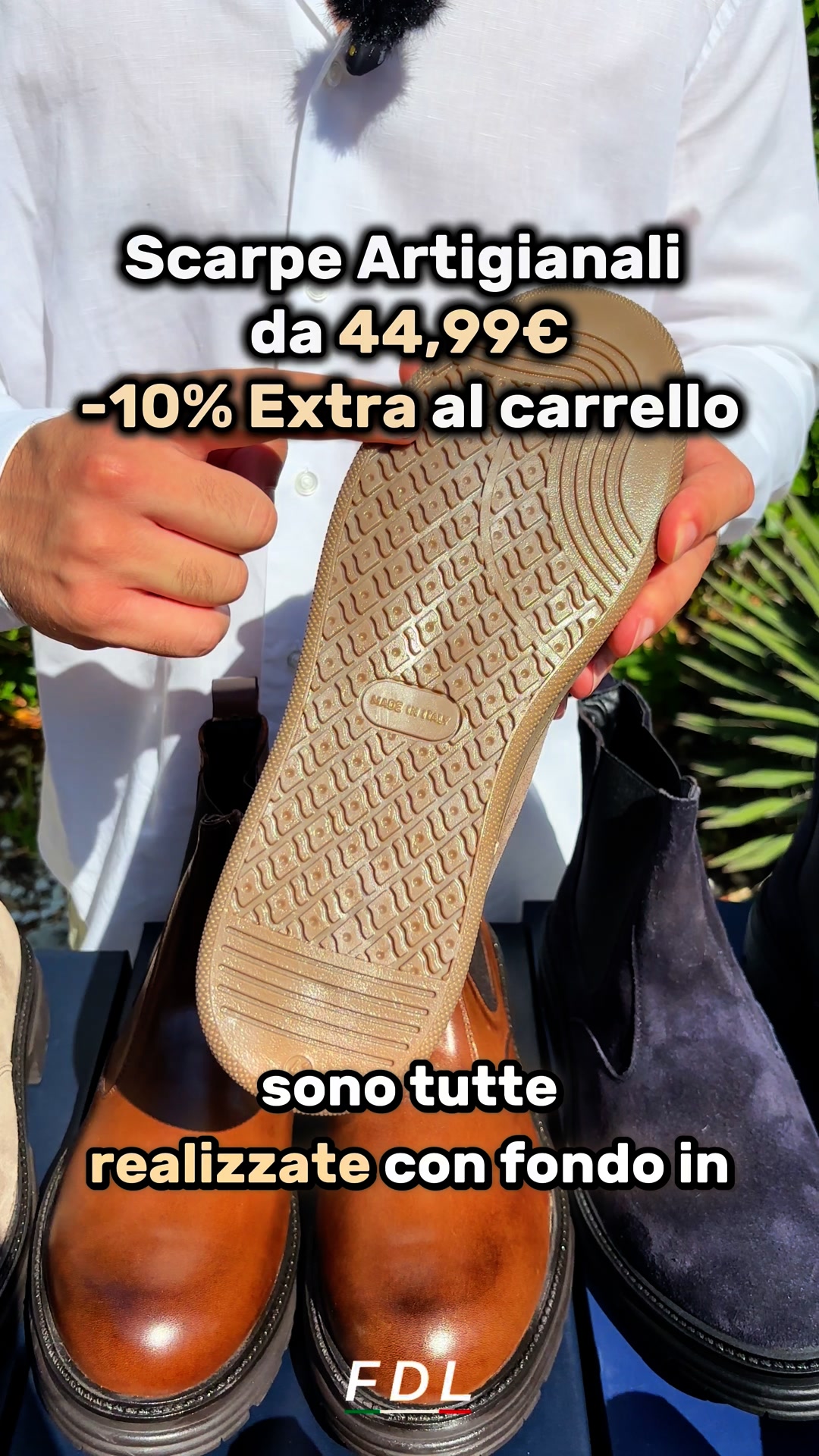 Scarpe Artigianali da 44,99€