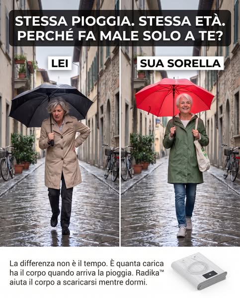 Non è la pioggia a farti male alle ossa