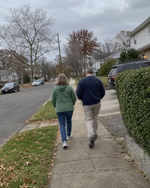 I was doing the walks. I still had blood pressure questions
