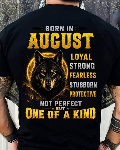 AUGUST GUY - NOT PERFECT BUT ONE OF A KIND - T SHIRT FOR STRONGMAN - T