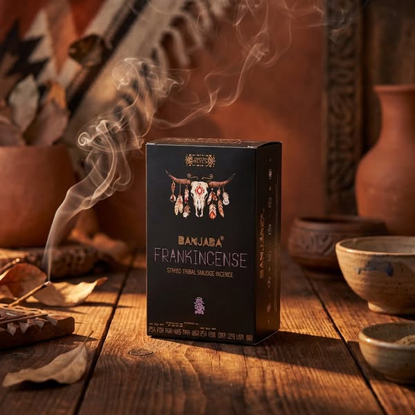 BANJARA – Incienso Étnico Premium de Olíbano (Frankincense) | Purificación y Paz Espiritual