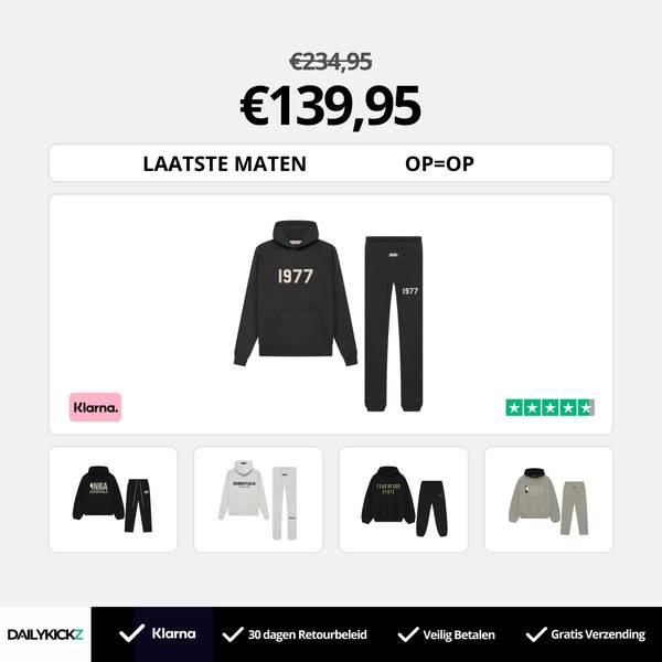 Shop Nu, Betaal Later. Tijdelijk voor €139,95.