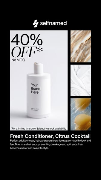 Certified, sustainable, private label skincare — with no minimum order.
