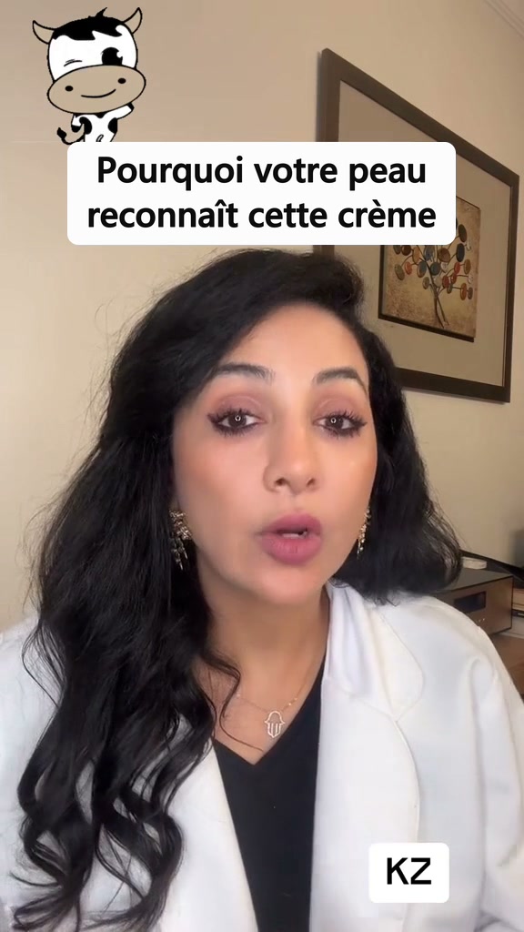 La crème qui vient de chez le fermier