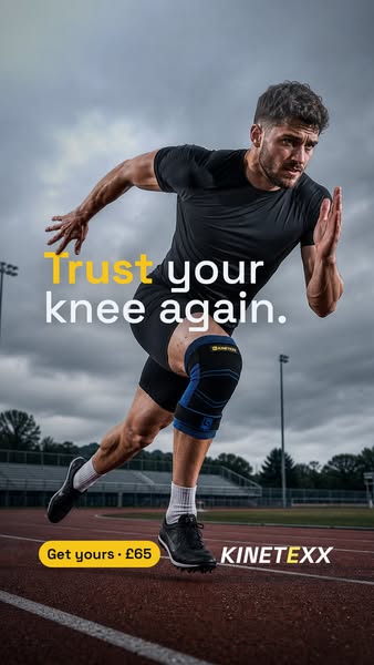The premium knee sleeve with progressive spring resistance.