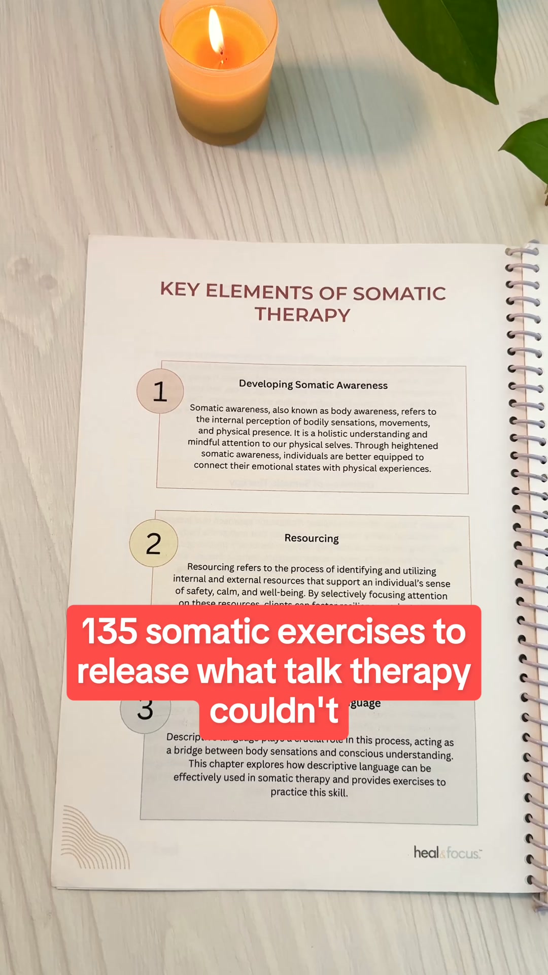 135 exercises to release what talk therapy couldn't - 90% off today.